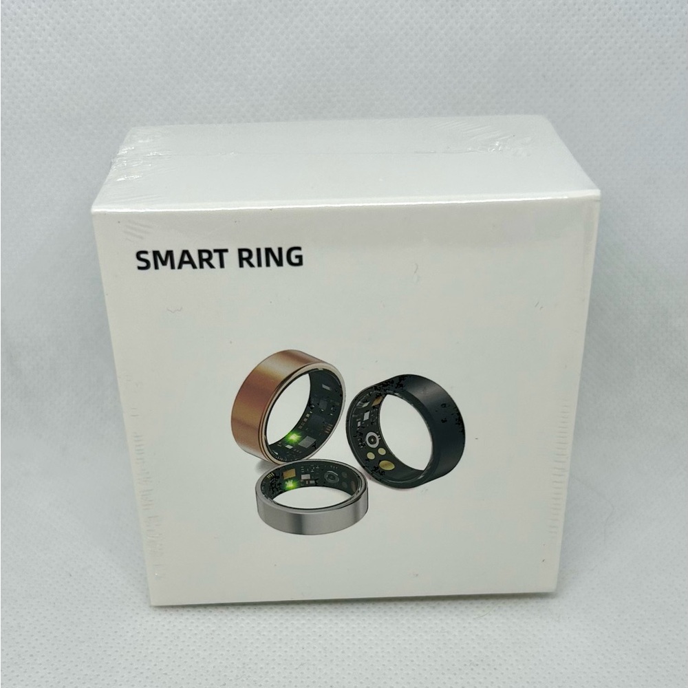 This is a Brand New Smart Ring; Still has Factory Seal. Silver Ring, Size 10